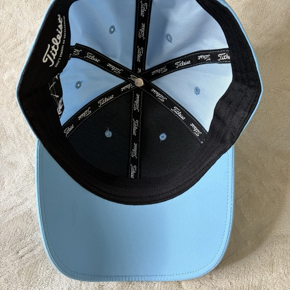 Titleist Golf Hat Blue Idlewild Country Club Logo Adjustable Cap - Picture 5 of 7